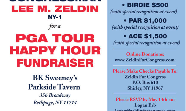 Congressman Lee Zeldin Fundraiser